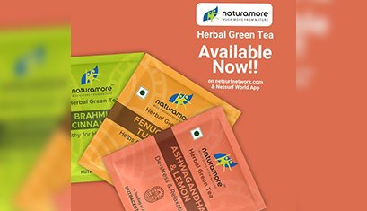 Netsurf Network launches Ayurveda & Herbal Green Tea under Naturamore