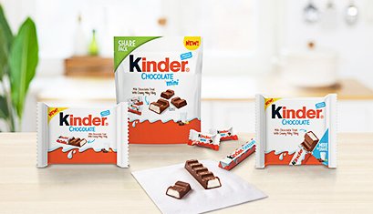 Ferrero Debuting Kinder Chocolate and other New Products at the 2023 Sweets & Snacks Expo