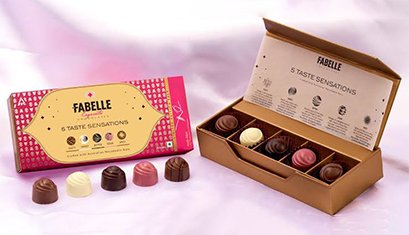 Fabelle5 Taste Sensations’ Promises to Tantalise taste buds and Awaken Senses in ways unexplored by Conventional Chocolate Creations.