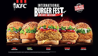 KFC Introduces International Burger Fest