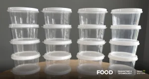Plastic food containers