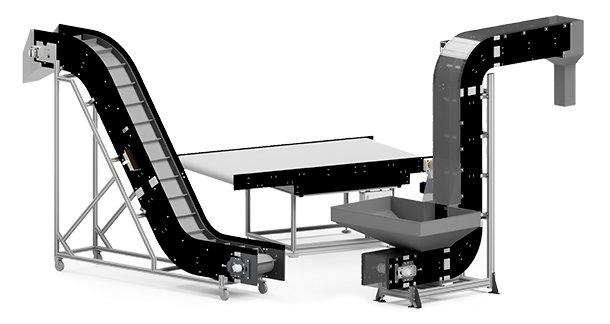 Dynamic Conveyor Corporation Showcases Versatile Hybrid® Specialty Conveyor System