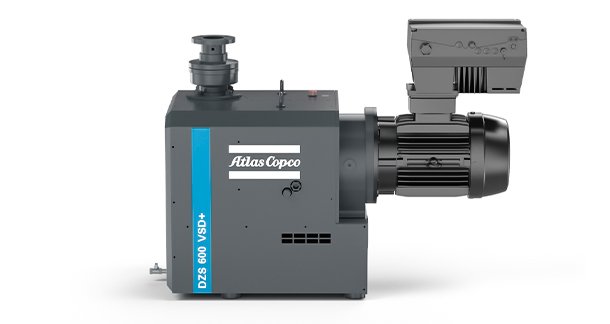 DZS 600 and 1200 VSD+from Atlas Copco – the dry claw vacuum pumps for a long operating time