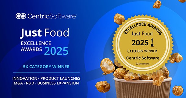 Centric Software Has Won Just Food Excellence Awards for the Third Year in a Row