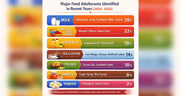 Food Adulteration in India: 2025 Outbreaks, Rapid Detection, and the Role of Indigenous Innovation
