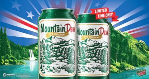 Mountain Dew commemorative can bundle