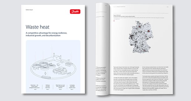 New Danfoss report: Waste heat is the world’s largest untapped energy source